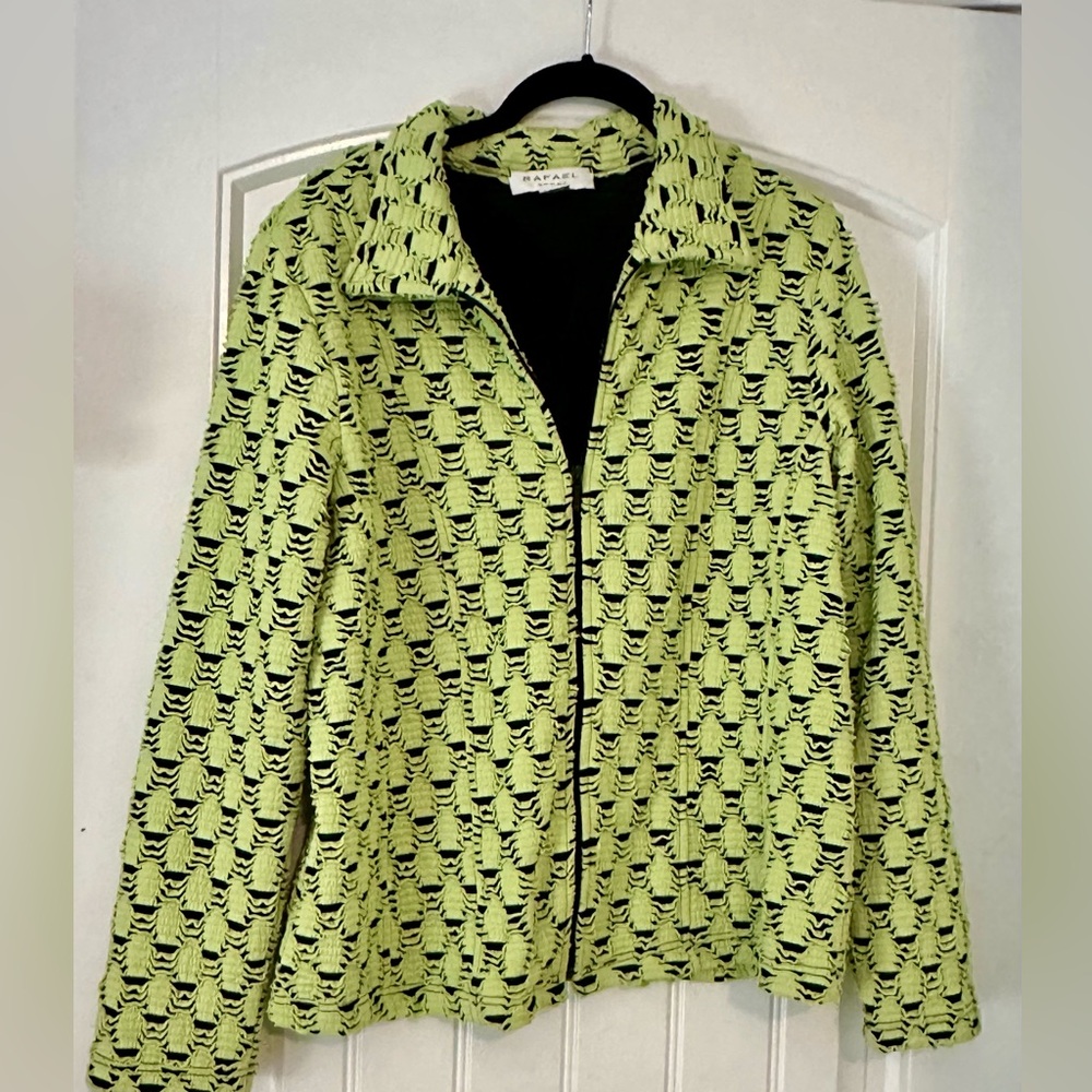 EUC RAFAEL Sport Zip Up Jacket Size XL